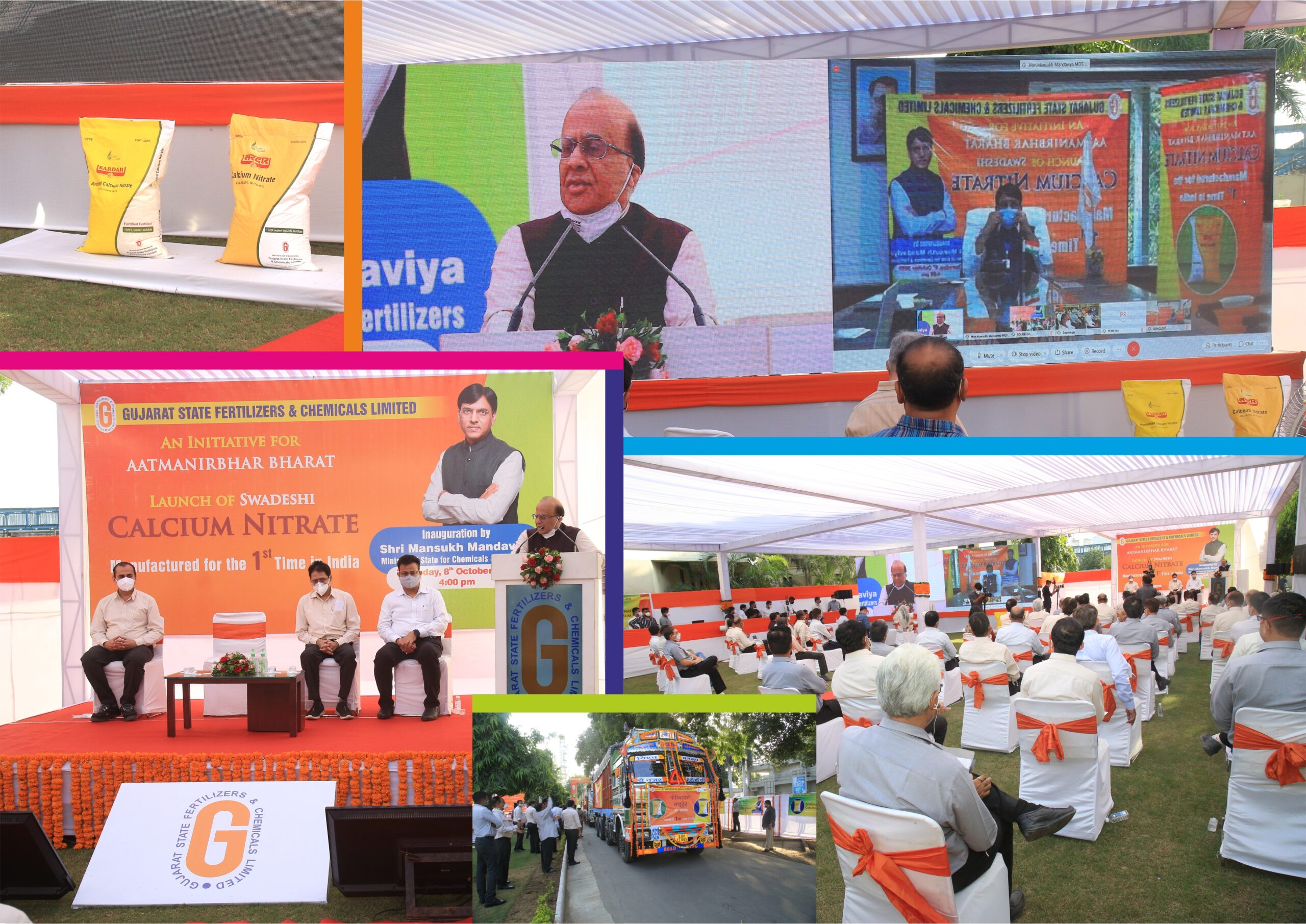 GSFC becomes the 1st Company to Manufacture Calcium Nitrate in India: