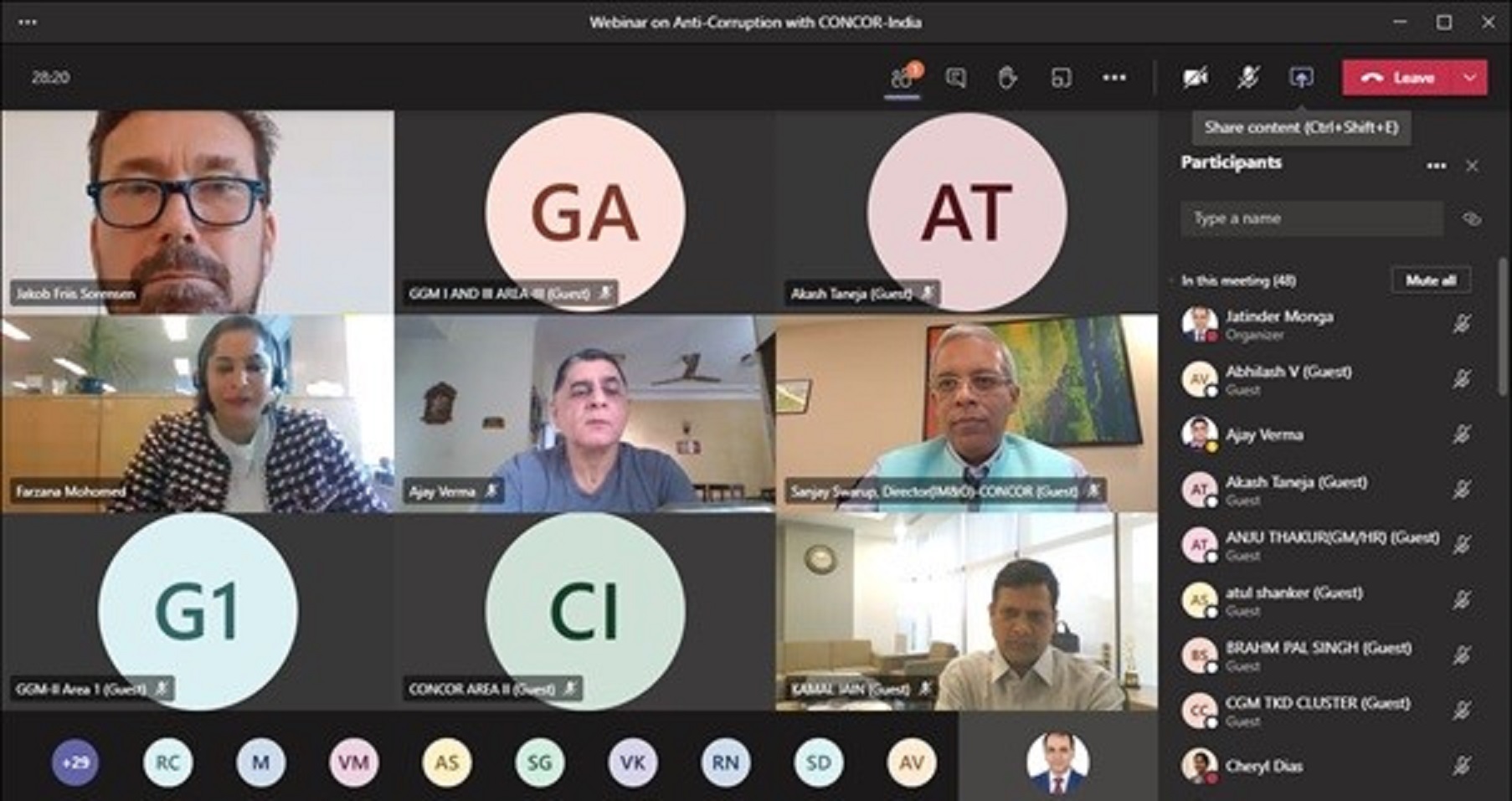 CONCOR partners APM Terminals Pipavav for anti-corruption webinar