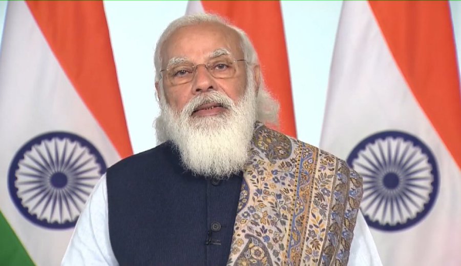 PM Modi gets emotional while launching World's largest Covid vaccination drive
