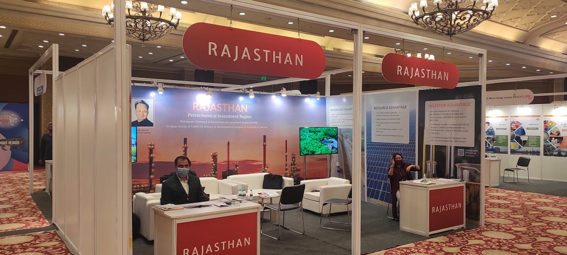 Rajasthan presented its PCPIR as optimum investment destination at India Chem 2021