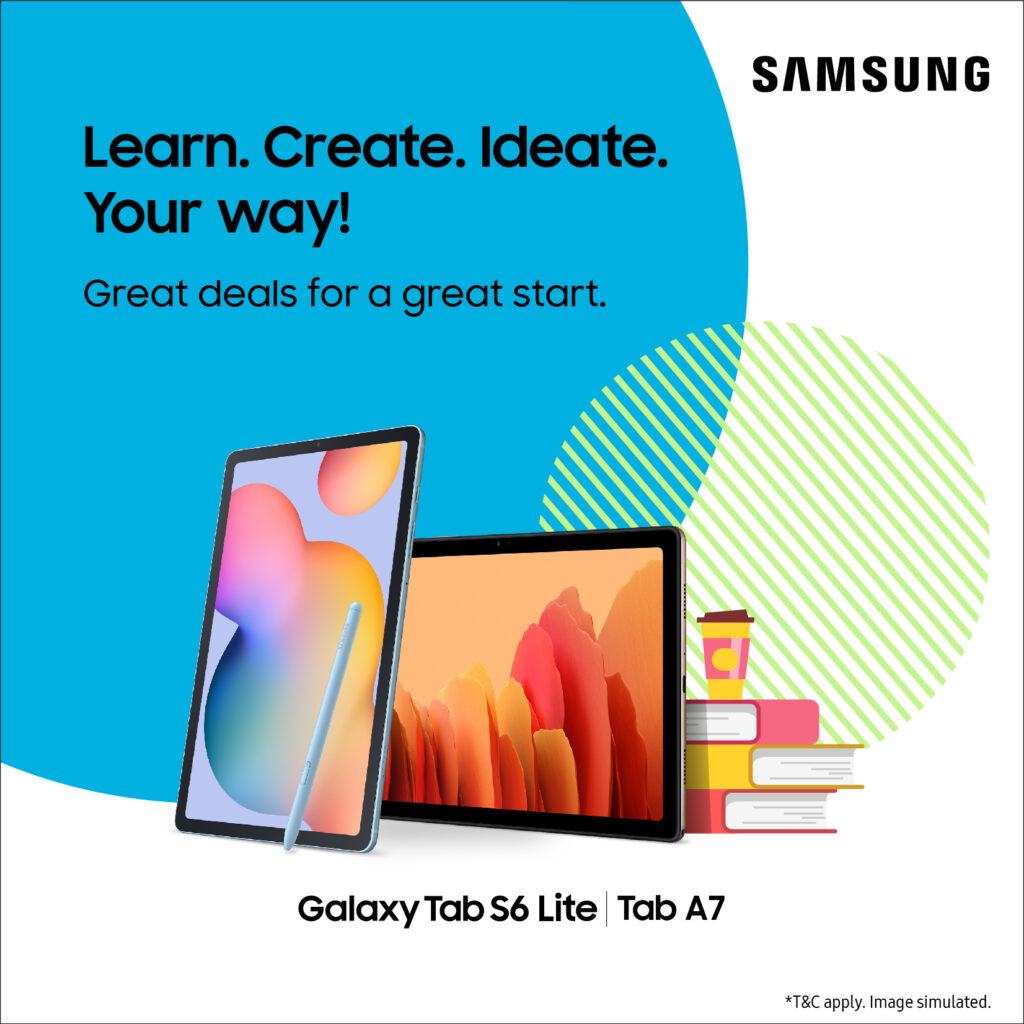 ‘Back to School’ Campaign by Samsung:Get Exciting Offers, Discounts to Students on Galaxy Tablets
