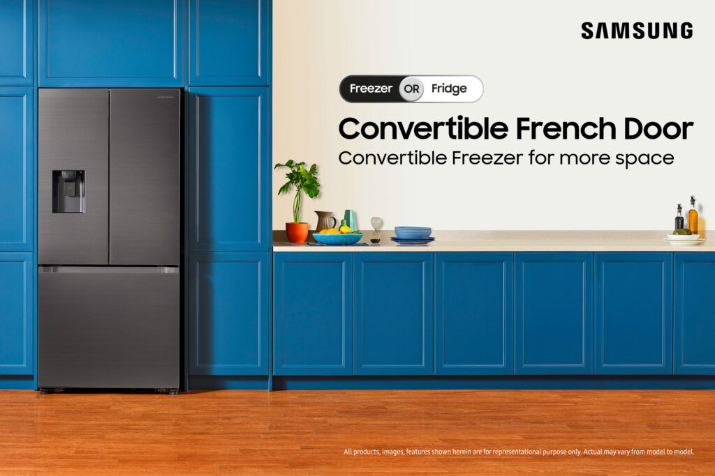 Samsung launches 3-Door Convertible French Door Refrigerators that come with Twin Cooling™ Plus technology to ensure food stays fresh and for longer 