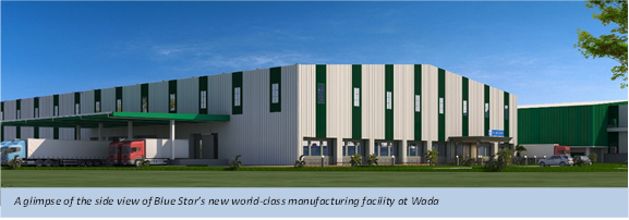 Blue Star doubles its production capacity of deep freezers with its new world-class manufacturing facility at Wada