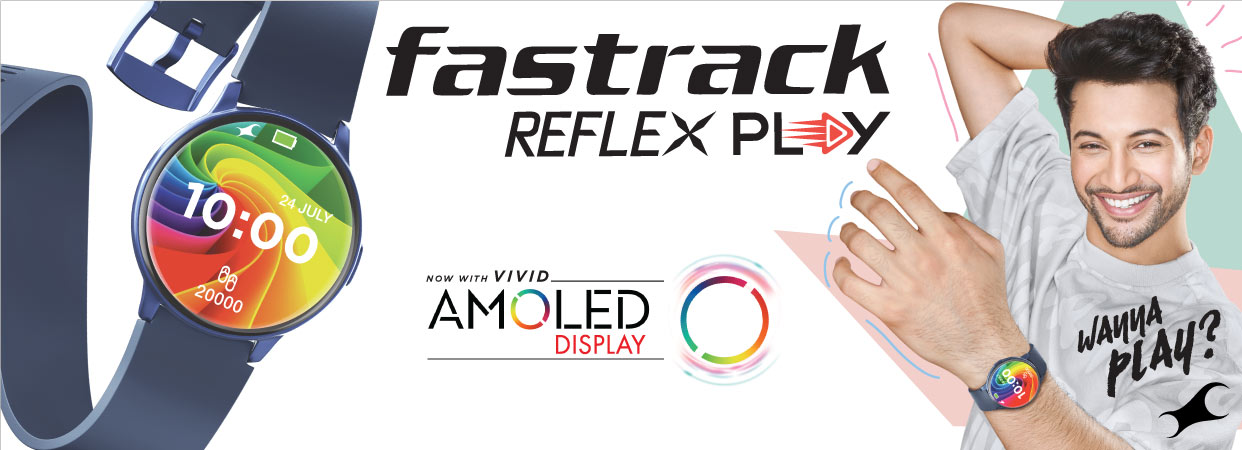 Fastrack joins hands with Amazon Fashion to launch their new smartwatch ‘Reflex Play’ this Prime Day