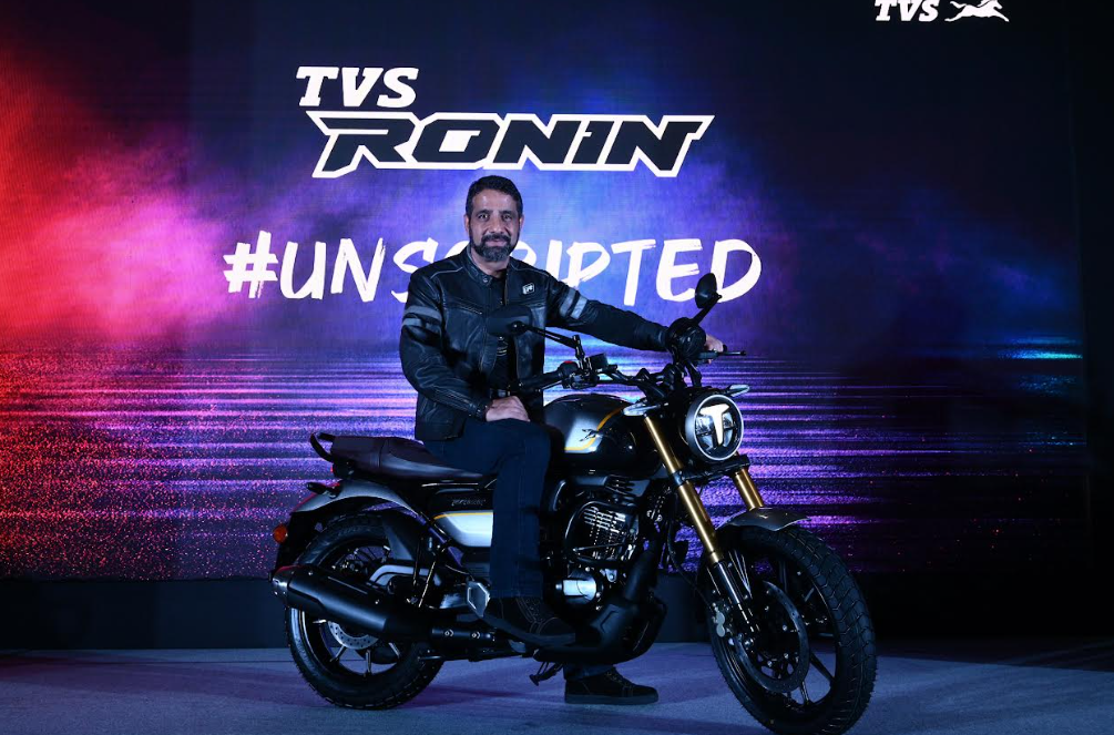 TVS Motor Company launches the all-new TVS RONIN in Gujarat; forays into the premium lifestyle segment by launching the industry-first ‘modern-retro’ motorcycle