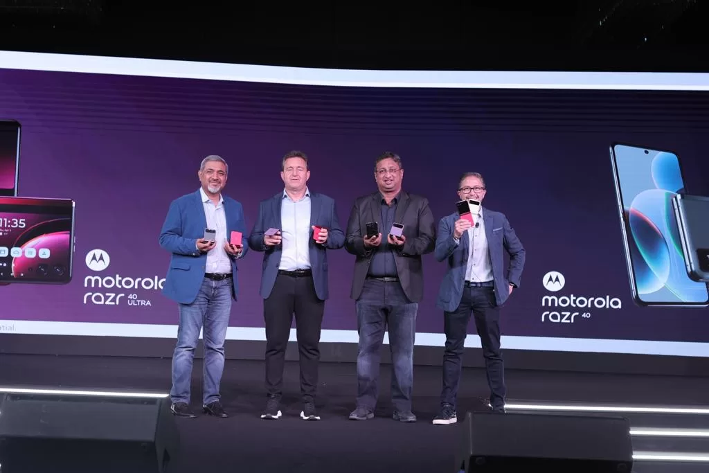 Motorola launches razr 40 ultra and razr 40