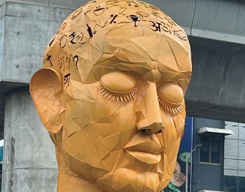 Installation of new sculptures in Ahmedabad transforms these crossroads