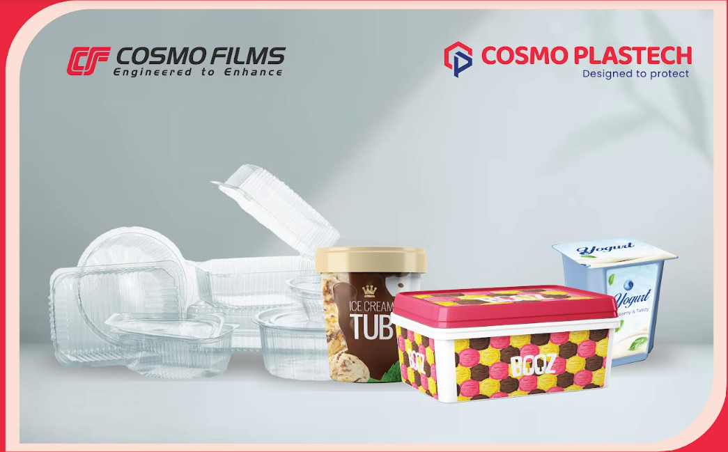 Cosmo First (erstwhile Cosmo Films) launches Cosmo Plastech – thin wall containers and sheets