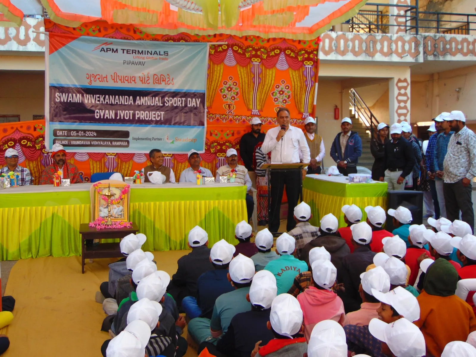 APM Terminals Pipavav Hosts inter Village Sports Event, Fostering Youth Development and Community Unity