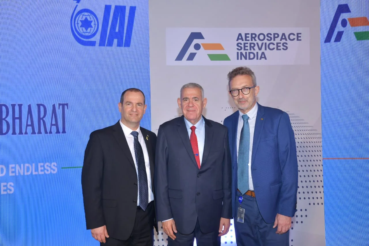 Israel Aerospace Industries Launches AeroSpace Services India (ASI) in New Delhi, Furthering its presence in India