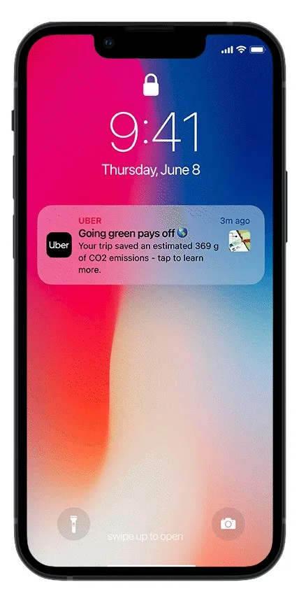 Uber’s new feature to track CO2 emissions saved on every Uber Green ride 